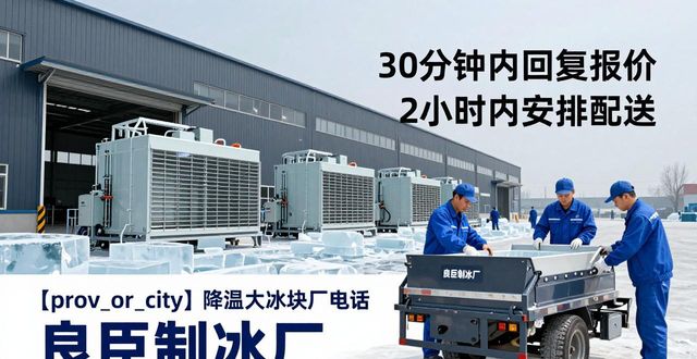 蜀山降温大冰块厂电话 良臣制冰厂